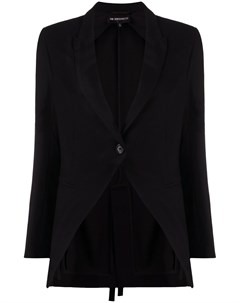 Однобортный блейзер с завязками на спине Ann demeulemeester