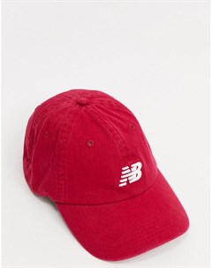Бордовая кепка с логотипом New balance