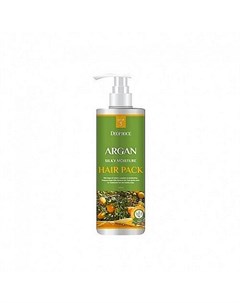 Маска для волос с аргановым маслом argan silky moisture hair pack Deoproce