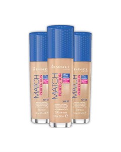 Тональный крем Match Perfection Foundation Цвет 201 Classic Beige Классический бежевый Rimmel