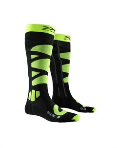 Термоноски мужские X SOCKS Ski Control 4 0 Anthracite Melange Phyton Yellow 2021 X-socks