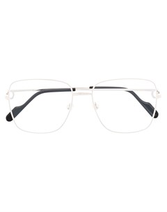 Очки в квадратной оправе Cartier eyewear