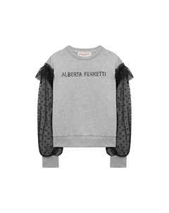 Хлопковый свитшот Alberta ferretti junior