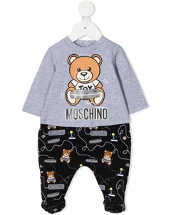 Пижама с логотипом Moschino kids