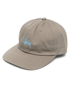 Бейсболка с вышитым логотипом Stussy