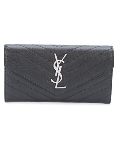 Большой кошелек с монограммой Saint laurent