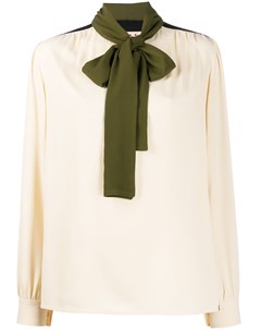Блузка с контрастными вставками Marni