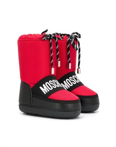 Сапоги с логотипом Moschino kids