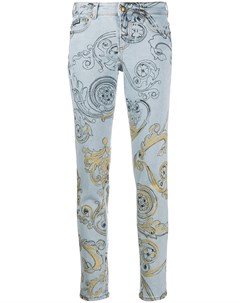 Джинсы скинни средней посадки Versace jeans couture