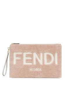 Клатч с логотипом Fendi