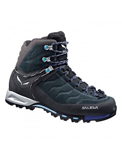 Ботинки Для Альпинизма 2015 Alpine Approach Ws Mtn Trainer Mid Gtx Carbon river Blue Salewa