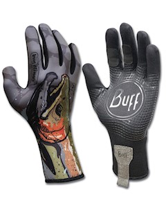 Перчатки Рыболовные Mxs Gloves Msx Gloves Bs Steelhead Grey L xl Buff