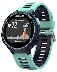 Часы Спортивные 2016 17 Forerunner 735Xt Hrm Tri Hrm Swim 010 01614 10 Темно Синие С Голубым Garmin