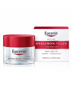 Hyaluron filler Volume lift крем для дневного ухода за нормальной и комбинированной кожей 50мл Eucerin
