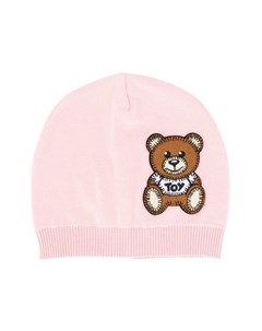 Шапка бини с нашивкой Teddy Bear Moschino kids