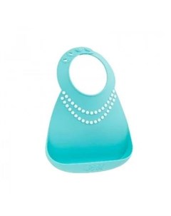 Нагрудник Baby Bib Tiffany Blue Pearls голубой Make my day