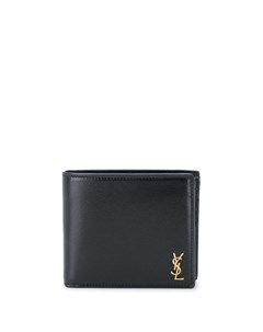 Кошелек с металлическим логотипом Saint laurent