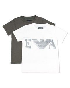 Футболка с логотипом Emporio armani kids