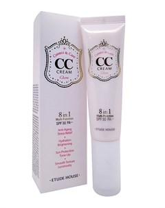 СС Крем CC Cream Correct Care Glow Корректирующий для Сияния Кожи 35г Etude house