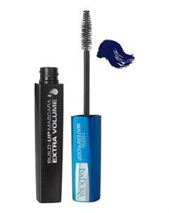 Тушь Build Up Mascara Extra Volume 100 Waterproof 23 для Ресниц Водостойкая 12 мл Isadora