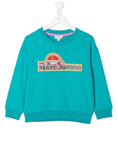 Толстовка с вышитым логотипом The marc jacobs kids