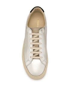 Кроссовки с эффектом металлик Common projects