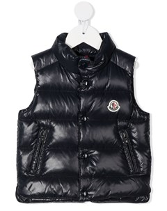 Дутый жилет с логотипом Moncler enfant