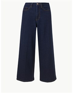 Укороченные джинсы широкого кроя с высокой талией Marks Spencer Marks & spencer