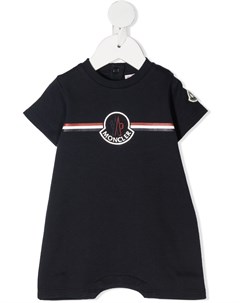 Комбинезон с контрастными полосками с логотипом Moncler enfant