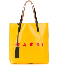 Сумка тоут с логотипом Marni