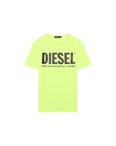 Хлопковая футболка Diesel