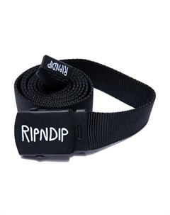 Ремень Logo Web Belt Black 2021 Ripndip