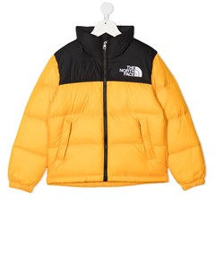 Пуховик с вышитым логотипом The north face kids