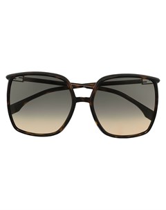 Солнцезащитные очки в массивной квадратной оправе Fendi eyewear