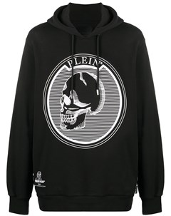 Длинное худи с принтом Skull Philipp plein