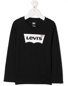 Футболка с круглым вырезом и логотипом Levi's kids