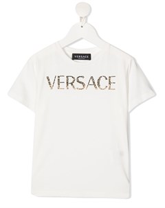 Футболка с логотипом Versace kids