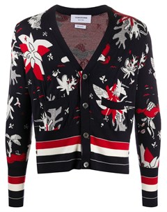 Жаккардовый кардиган Hawaiian Thom browne