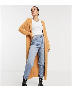 Коричневый кардиган макси от комплекта Missguided tall