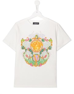 Футболка Medusa с круглым вырезом Versace kids