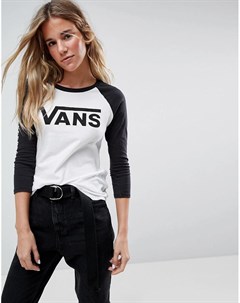 Лонгслив с логотипом Vans