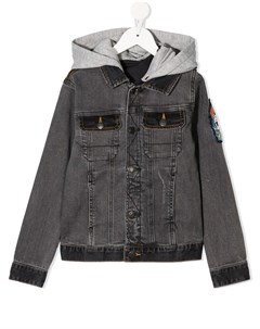 Джинсовая куртка с капюшоном Zadig & voltaire kids