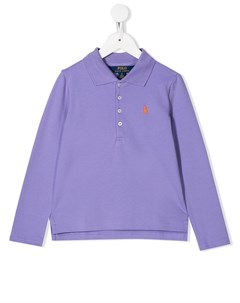 Рубашка поло с вышитым логотипом Ralph lauren kids