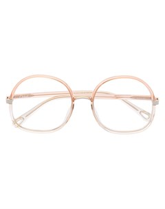 Очки в прозрачной оправе Chloé eyewear