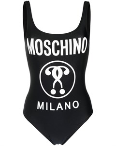 Купальник с логотипом Moschino