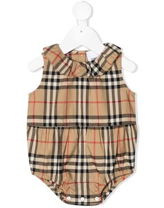 Боди в клетку Vintage Check Burberry kids