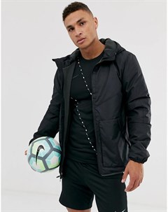 Черная спортивная куртка Nike football