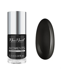 NeoNail Лак для ногтей Moments 7082 7 Pure Black Neonail professional