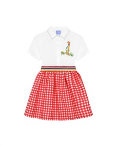 Хлопковое платье Stella jean kids