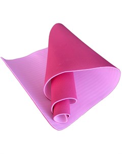 Коврик для йоги ТПЕ 183х61х0 6 см TPE6 A розовый светло розовый B34416 Sportex